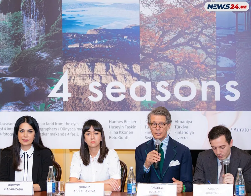“Şuşanın dörd fəsli” Beynəlxalq fotoqraflar müsabiqəsinin təqdimatı baş tutdu - FOTOLAR