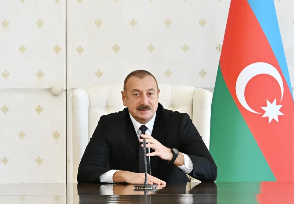 Prezident Azərbaycan millisinin üzvlərini qəbul etdi - FOTO