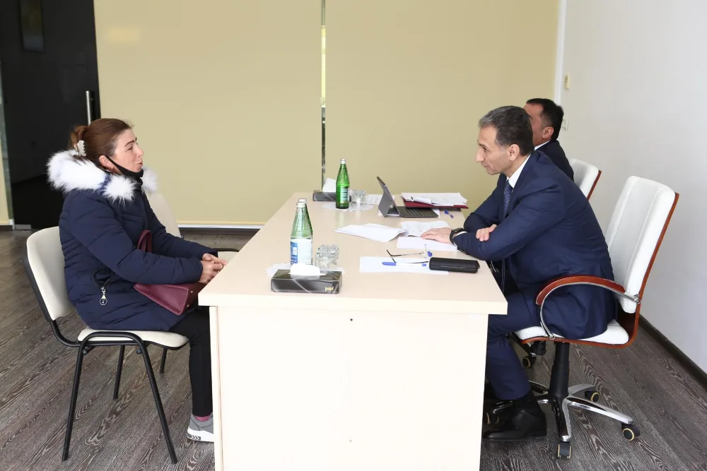 Rəşad Nəbiyev Sabirabadda vətəndaşları qəbul etdi