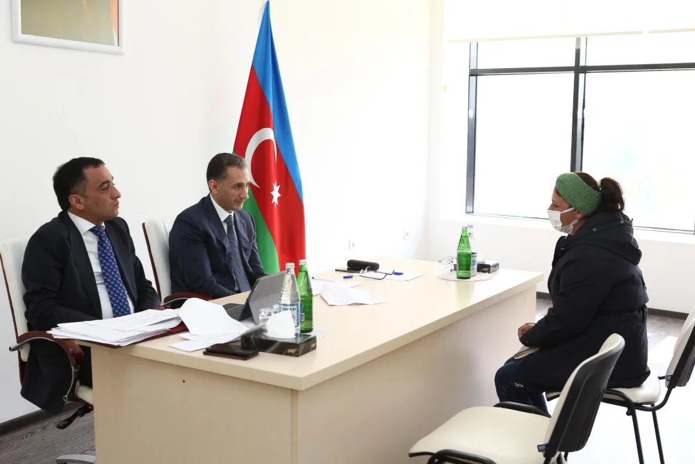 Rəşad Nəbiyev Sabirabadda vətəndaşları qəbul etdi