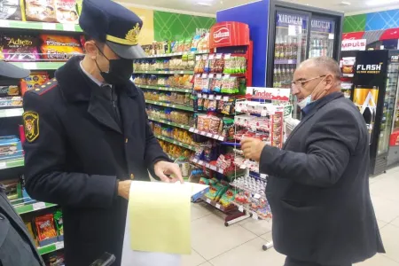 Karantin qaydalarına laqeyd yanaşan şəxslər aşkarlandı - Foto