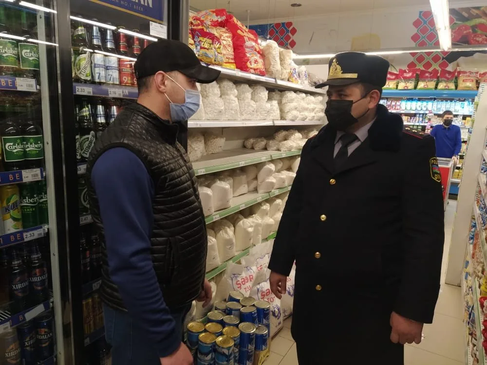 Karantin qaydalarına laqeyd yanaşan şəxslər aşkarlandı - Foto