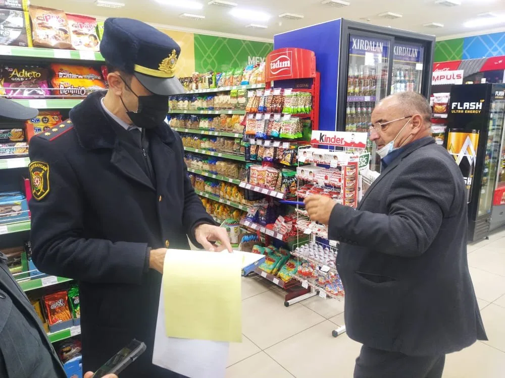 Karantin qaydalarına laqeyd yanaşan şəxslər aşkarlandı - Foto