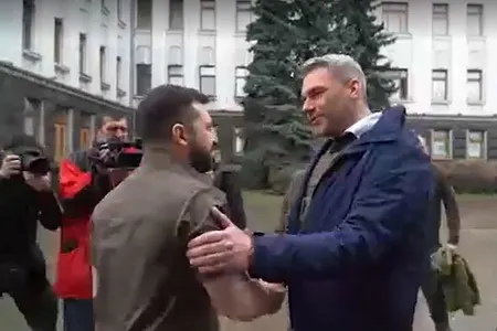 Avstriya Kansleri də Kiyevdədir
