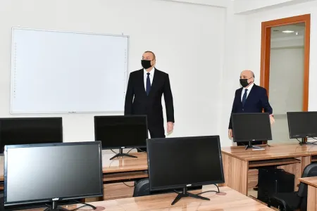 Prezident İlahiyyat İnstitutunun binasının açılışında - FOTO - YENİLƏNİB