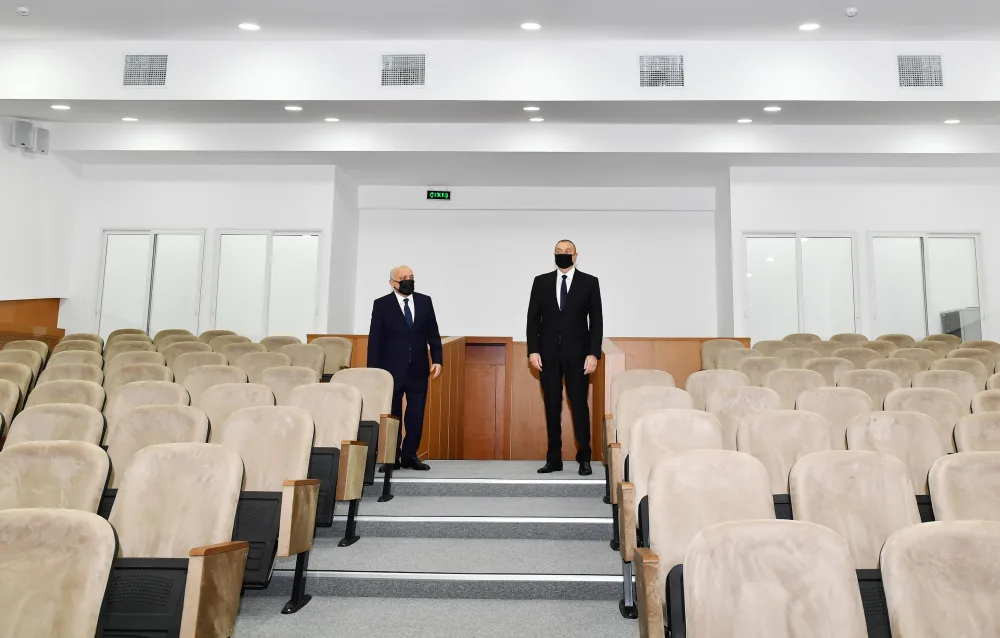Prezident İlahiyyat İnstitutunun binasının açılışında - FOTO - YENİLƏNİB