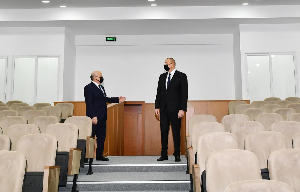 Prezident İlahiyyat İnstitutunun binasının açılışında - FOTO - YENİLƏNİB
