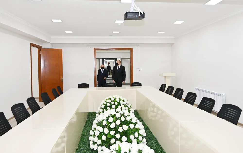 Prezident İlahiyyat İnstitutunun binasının açılışında - FOTO - YENİLƏNİB