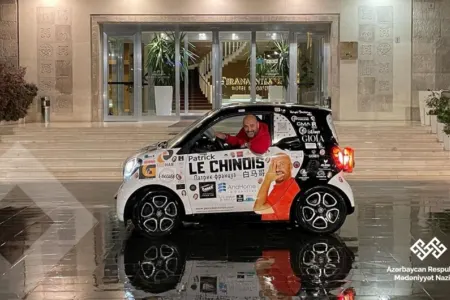 Məşhur fransalı bloger Patrik Veiseller Azərbaycana səfər etdi