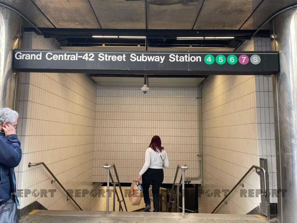 Nyu-York metrosunda qorxu hökm sürür - FOTO