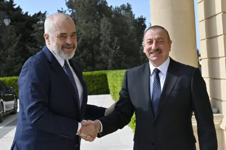 Prezident Albaniyanın Baş naziri ilə görüşdü