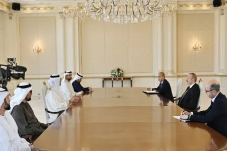 Prezident Sultan Əhməd Əl Caberi qəbul etdi - YENİLƏNİB