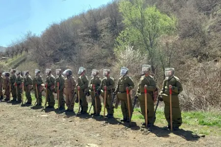 MN Mühəndis Qoşunları ilə bağlı MƏLUMAT YAYDI - VIDEO/FOTO