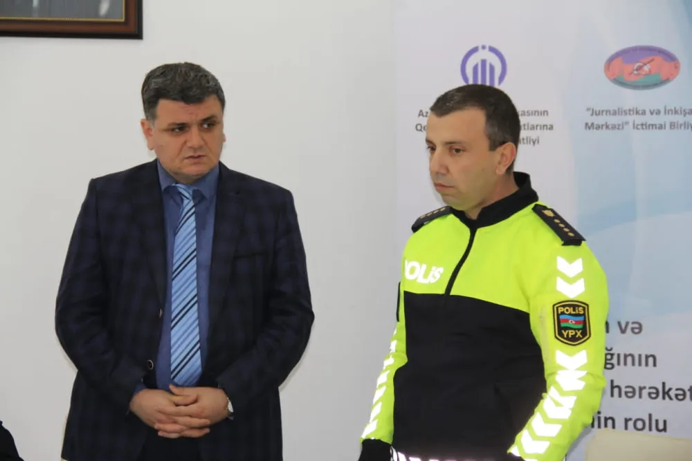 Yol polisləri ilə görüş oldu - FOTO - VİDEO