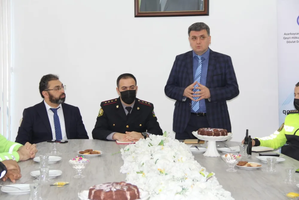 Yol polisləri ilə görüş oldu - FOTO - VİDEO