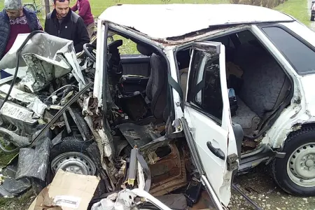 Qonaqkənddə ağır qəza - 5 nəfər xəstəxanaya çatdırıldı