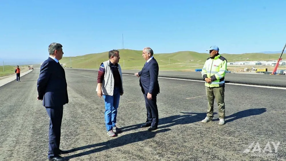 Murovdağ tunelində 1 km-dən artıq qazma işləri aparılıb - VİDEO/FOTO