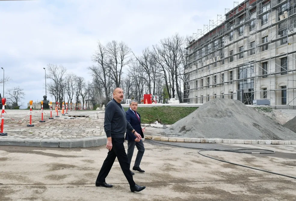 Prezident Füzuli və Şuşaya getdi - FOTO/VİDEO - YENİLƏNDİ__NEWL__