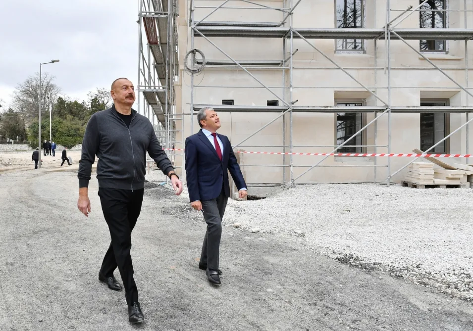 Prezident Füzuli və Şuşaya getdi - FOTO/VİDEO - YENİLƏNDİ__NEWL__