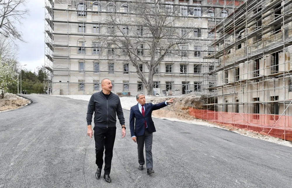 Prezident Füzuli və Şuşaya getdi - FOTO/VİDEO - YENİLƏNDİ__NEWL__