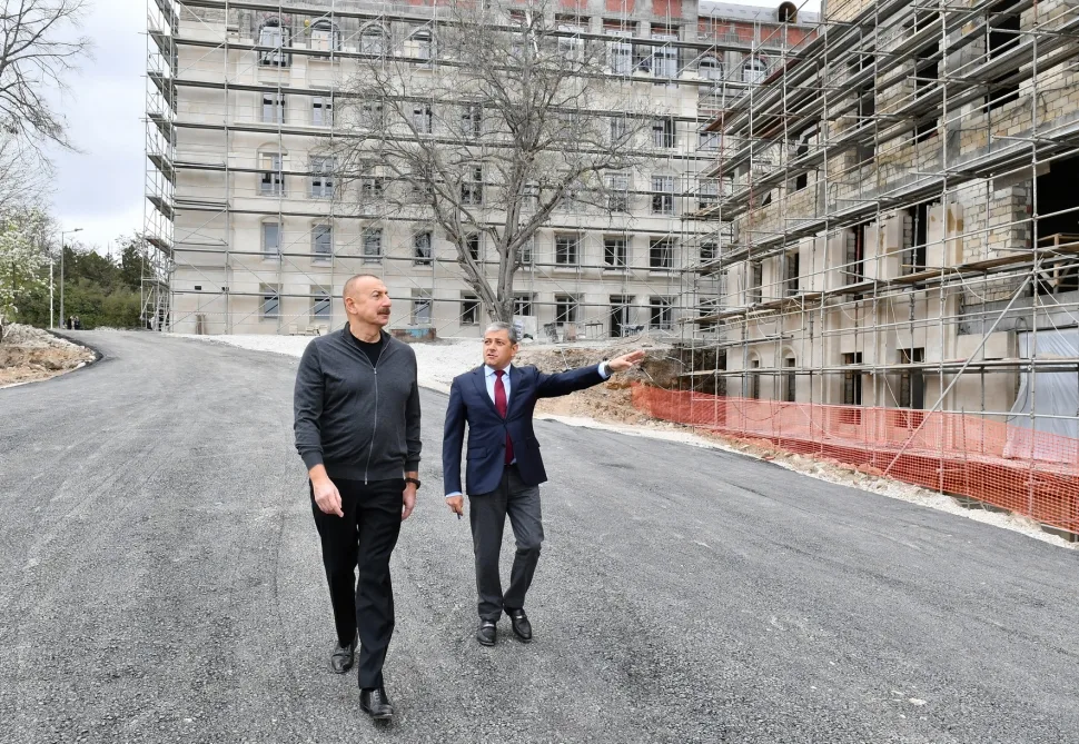 Prezident Füzuli və Şuşaya getdi - FOTO/VİDEO - YENİLƏNDİ__NEWL__