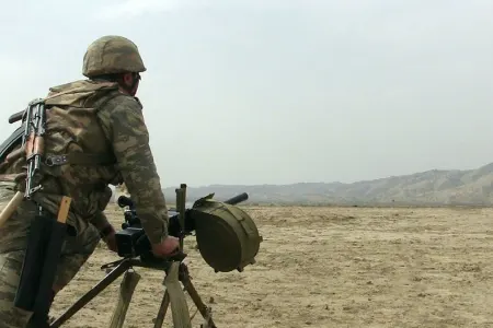 “Ən yaxşı qumbaraatan heyəti” adı uğrunda yarışlar keçirilib - VİDEO