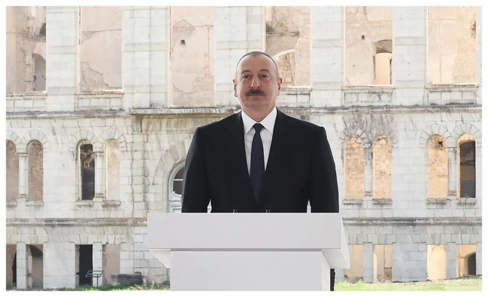 Prezident Dünya Azərbaycanlılarının V Qurultayında çıxış etdi - FOTO - YENİLƏNDİ