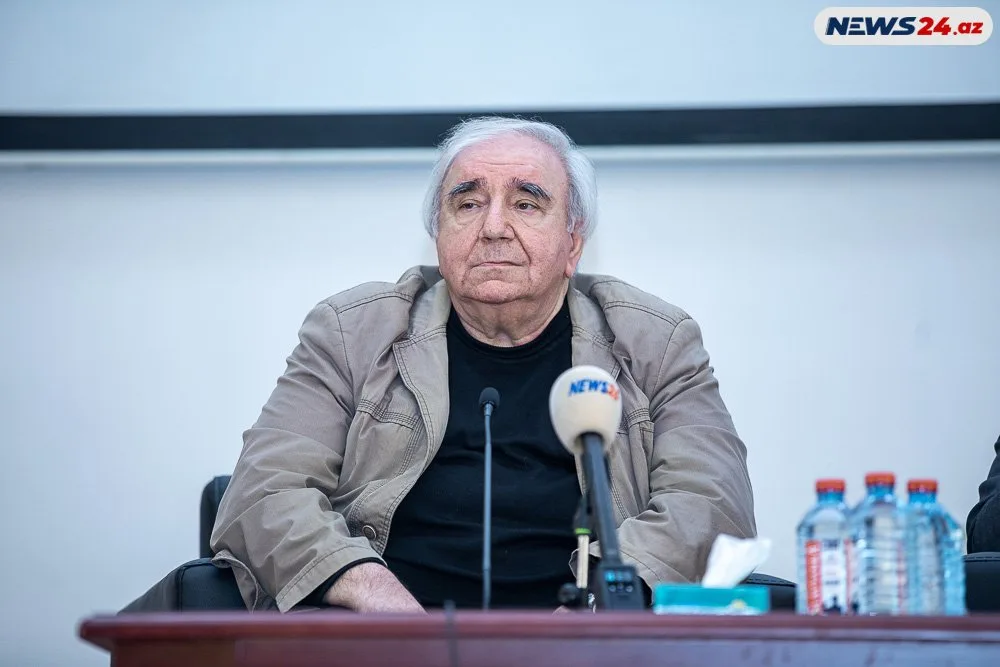 ADU-da Xalq şairi Ramiz Rövşənlə görüş keçirildi - FOTO/VİDEO