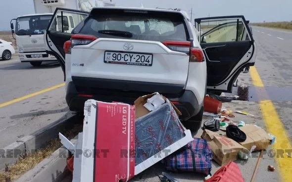 Kürdəmirdə dəhşətli qəza, ölənlər var - VIDEO/FOTO