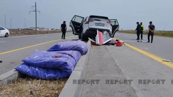 Kürdəmirdə dəhşətli qəza, ölənlər var - VIDEO/FOTO