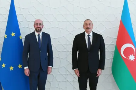 Prezident İlham Əliyevlə Şarl Mişel arasında telefon danışığı oldu