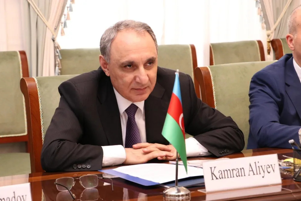 Kamran Əliyev ATƏT nümayəndəsi ilə görüşdü - FOTO