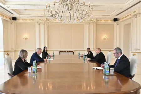 Prezident Latviyanın Baş nazirinin müavinini qəbul etdi - FOTO - YENİLƏNİB