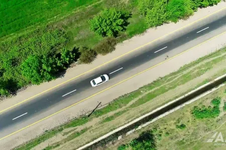Yevlax rayonunda Tanrıqulular kənd yolu yenidən qurulub - VİDEO/FOTO