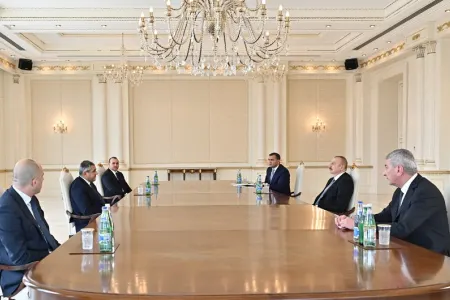 Prezident Zurab Pololikaşvilini qəbul etdi - YENİLƏNİB