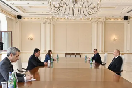 Prezident Fransa XİN-in Şərq Tərəfdaşlığı üzrə səfirini qəbul etdi - YENİLƏNİB