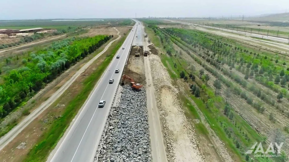 Bakı-Quba-Rusiya yolunda təmir-bərpa işlərinə BAŞLANILDI - VİDEO/FOTO