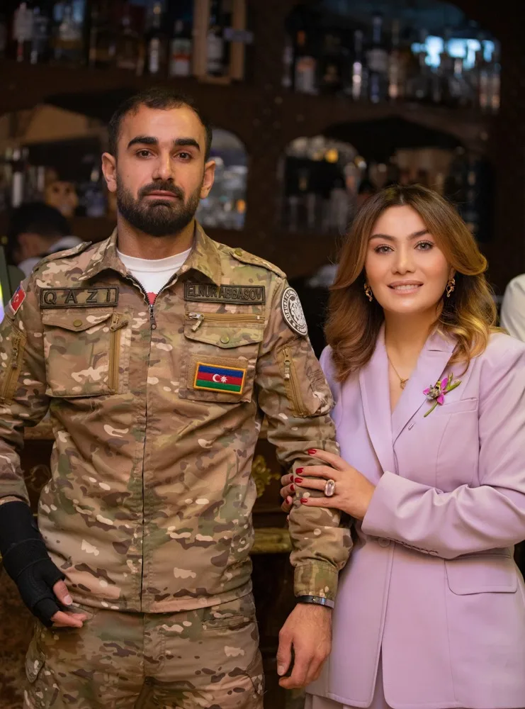 "Qürur duyuram ki, oğullarımın sizin kimi cəsur dayıları, əmiləri var" -Ruhi Əliyeva - QAZİLƏRLƏ BİR ARADA__NEWL__