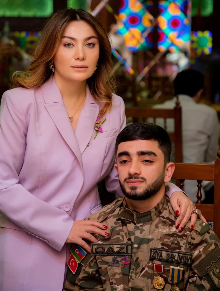 "Qürur duyuram ki, oğullarımın sizin kimi cəsur dayıları, əmiləri var" -Ruhi Əliyeva - QAZİLƏRLƏ BİR ARADA__NEWL__