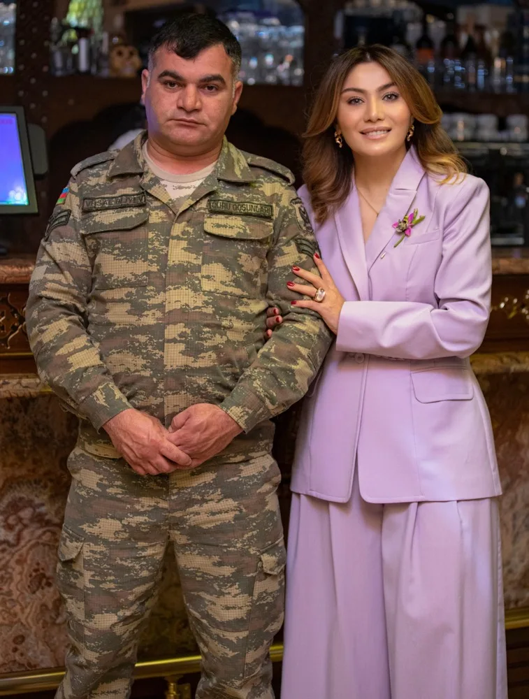 "Qürur duyuram ki, oğullarımın sizin kimi cəsur dayıları, əmiləri var" -Ruhi Əliyeva - QAZİLƏRLƏ BİR ARADA__NEWL__