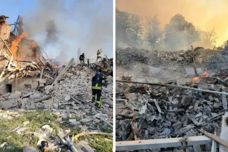 Rusiya ordusu Ukraynada kənd məktəbinə zərbə endirdi: - 60 nəfər öldü