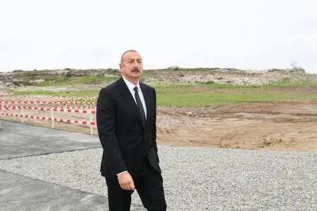 Füzuli Rayon Mərkəzi Xəstəxanasının təməlqoyma mərasimi keçirildi