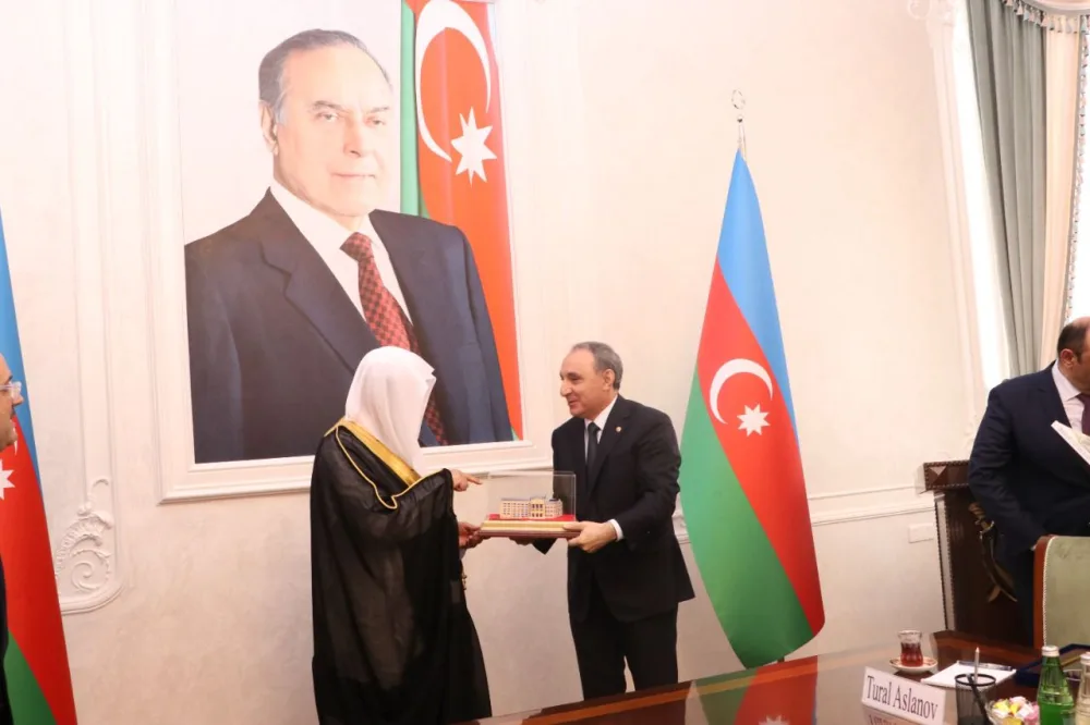 Kamran Əliyev Səudiyyə Ərəbistanının Baş prokuroru ilə görüşdü - FOTO