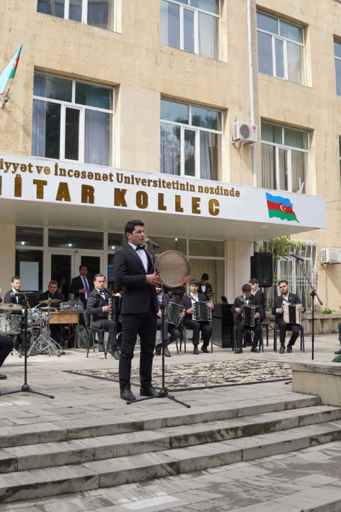 Humanitar Kollecdə ümummili lider Heydər Əliyevin anadan olmasının 99-cu ildönümü qeyd edildi - Fotolar