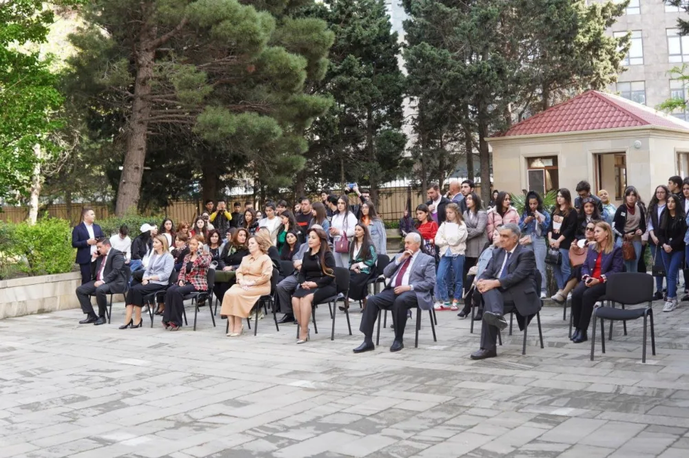 Humanitar Kollecdə ümummili lider Heydər Əliyevin anadan olmasının 99-cu ildönümü qeyd edildi - Fotolar