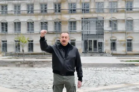 İlham Əliyev Şuşadan xalqa müraciət etdi