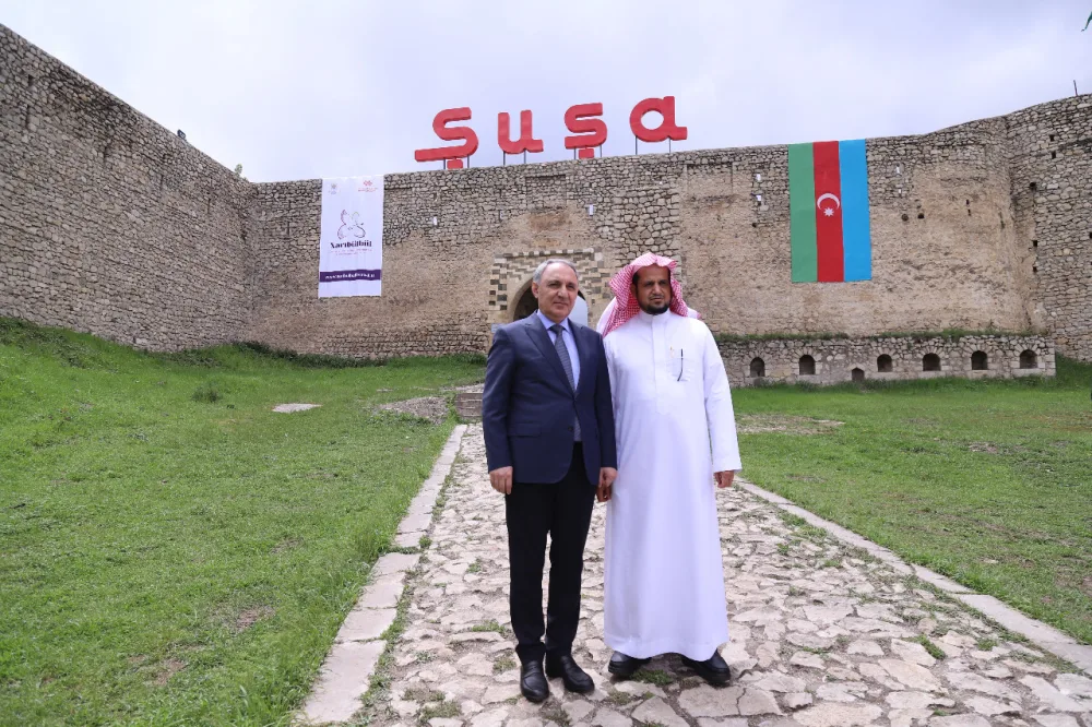 Səudiyyə Ərəbistanının Baş prokuroru Şuşaya səfər etdi - FOTO