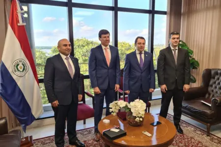Azərbaycan XİN başçısının müavini Paraqvay Senatının sədri ilə görüşdü - FOTO
