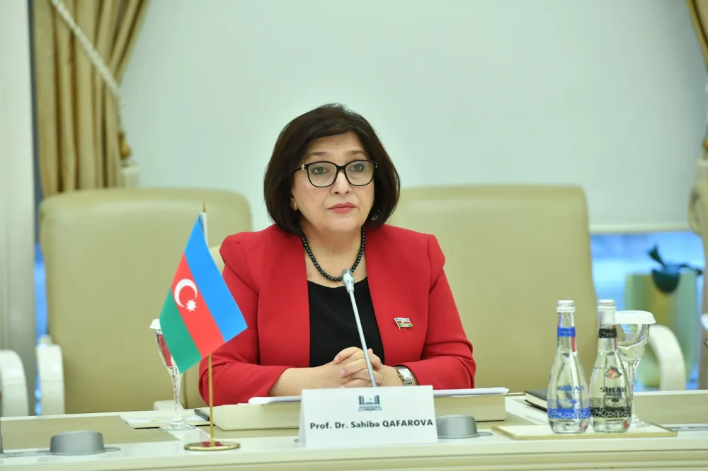 Sahibə Qafarova Səudiyyə Ərəbistanın nümayəndə heyəti ilə görüşüb