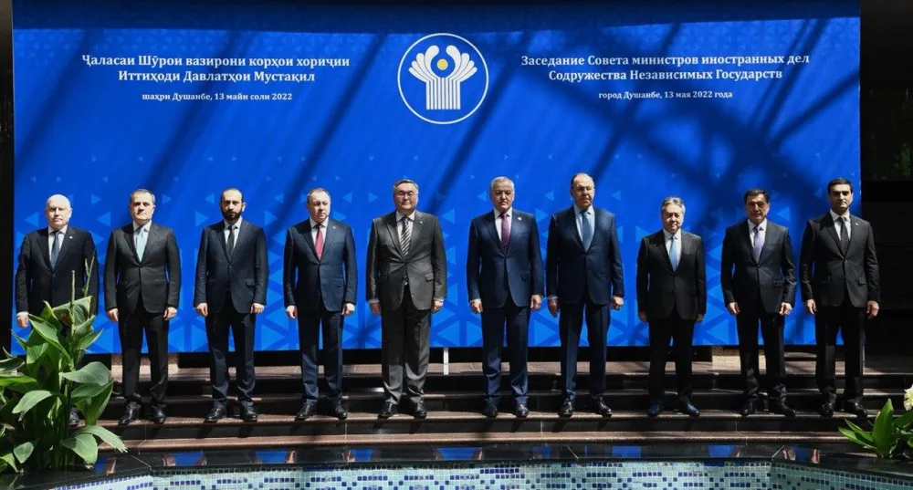 Ceyhun Bayramov MDB XİN başçıları Şurasının iclasında çıxış etdi - FOTO